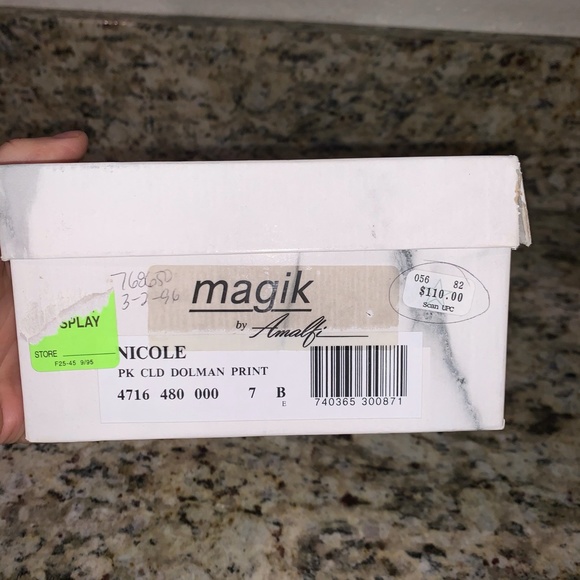 Magik by Amalfi Nicole Shoes in Pink - Picture 7 of 7